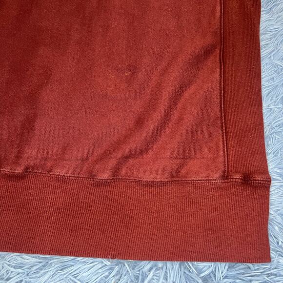 VINTAGE Champion Logo Crewneck Sweater Size 2XL Mens Classic Burgundy Y2K - Picture 6 of 10